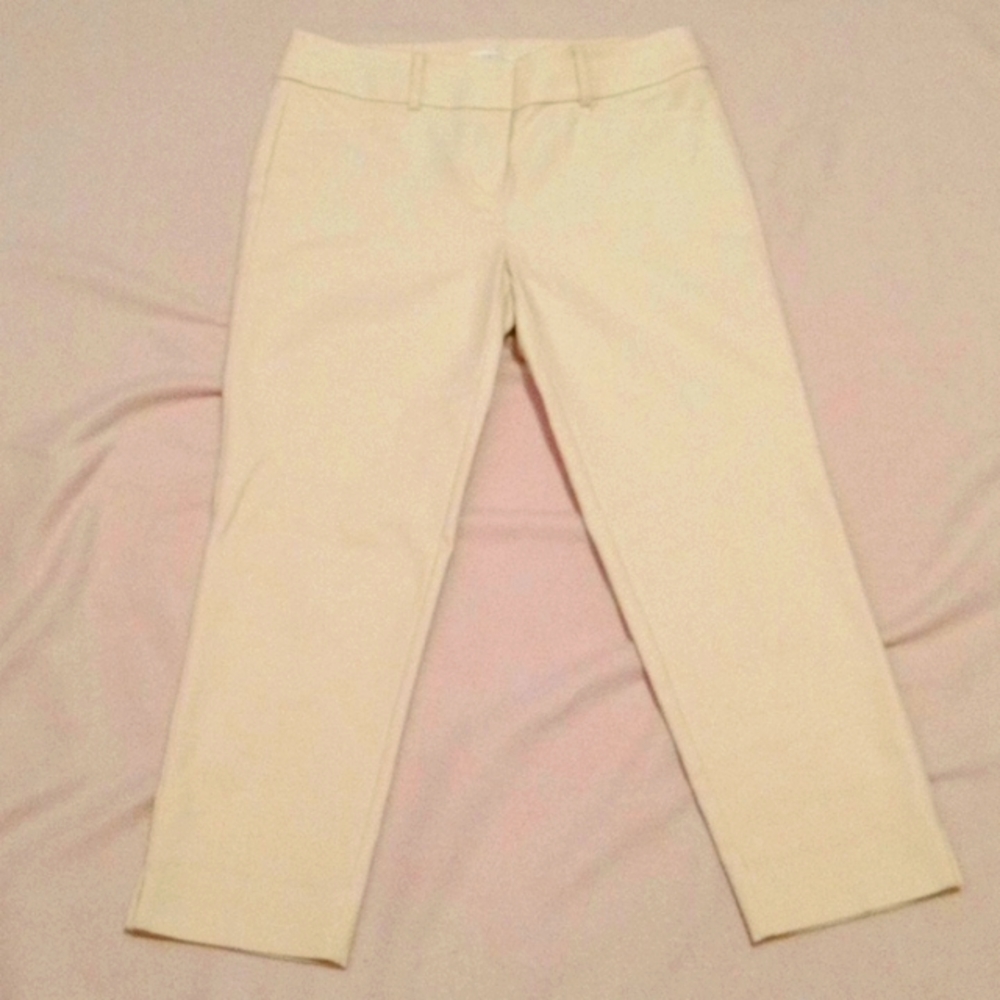 NWT SZ 2P WOMENS LOFT KHAKI RIVIERA PANTS